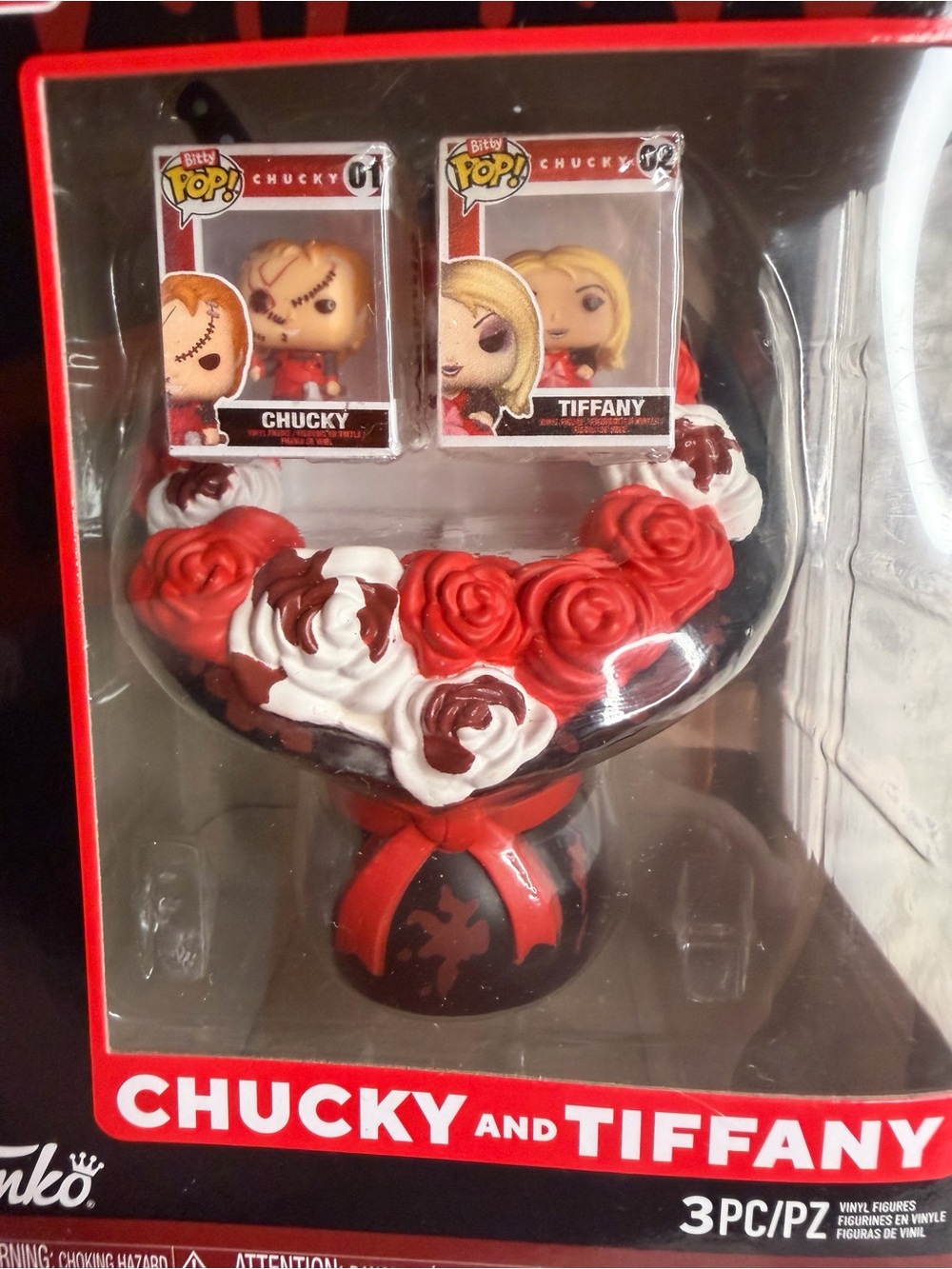 Funko Chucky Red, White, Black Bouquet Bitty Pop Set